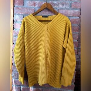 Mustard colored sweater